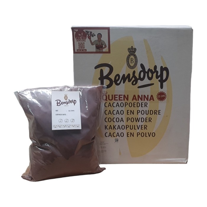

Ready" Coklat Bubuk Dark Chocolate Cocoa Powder Premium Kiloan Bensdrop Bensdorp 250 500 Gram 1Kg 1