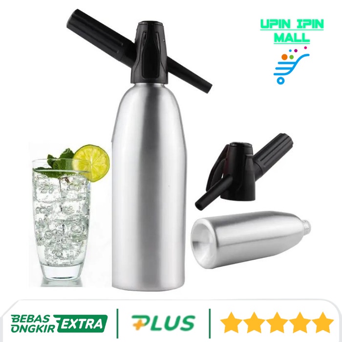 

Ready" Mesin Pembuat Soda Kualitas Tinggi 1L Aluminium Soda Siphon Ultimate