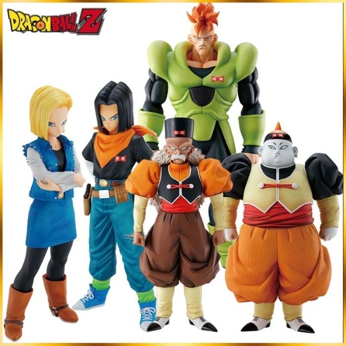 Anime Original Bandai Shf Dragon Ball Super Android 16 Son Goku Model