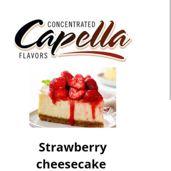 

Ready" Capella Strawberry Cheesecake Essence Flavours