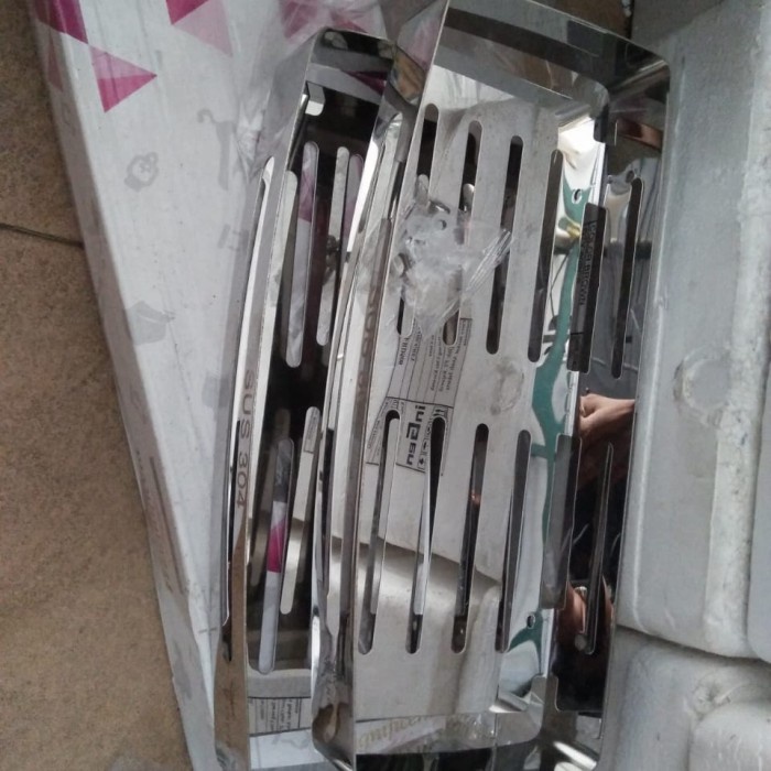

BARANG TERLARIS tempat shampo 2 susun stainless sus 304