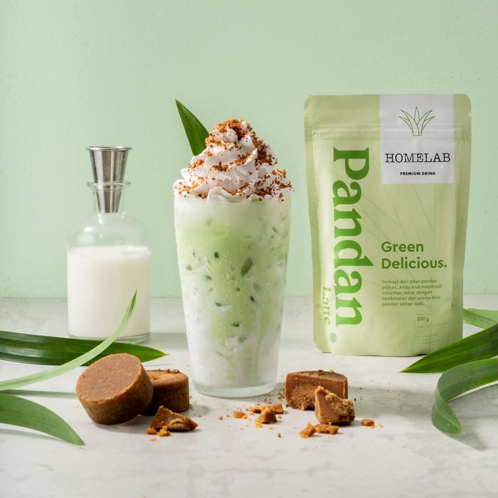 

Bubuk Minuman Pandan Latte - Premium Drink Powder 200G Terbaru