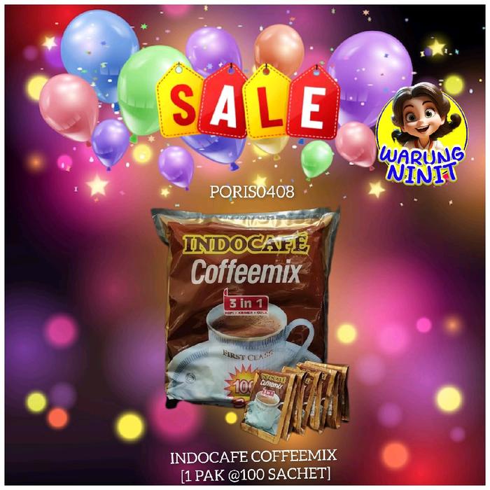 

Exclusive Warung Ninit - Kopi Indocafe Coffeemix [1 Pak = 100 Sachet] Best Seller