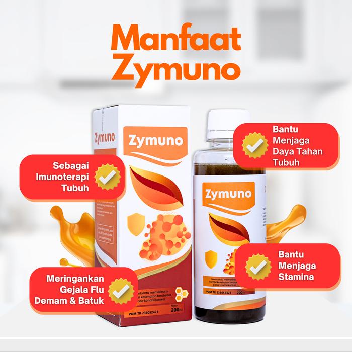 

BARANG TERLARIS Madu Zymuno Original - Bantu Imunoteraphy Benjolan - BPOM & Halal - 200ml/Botol