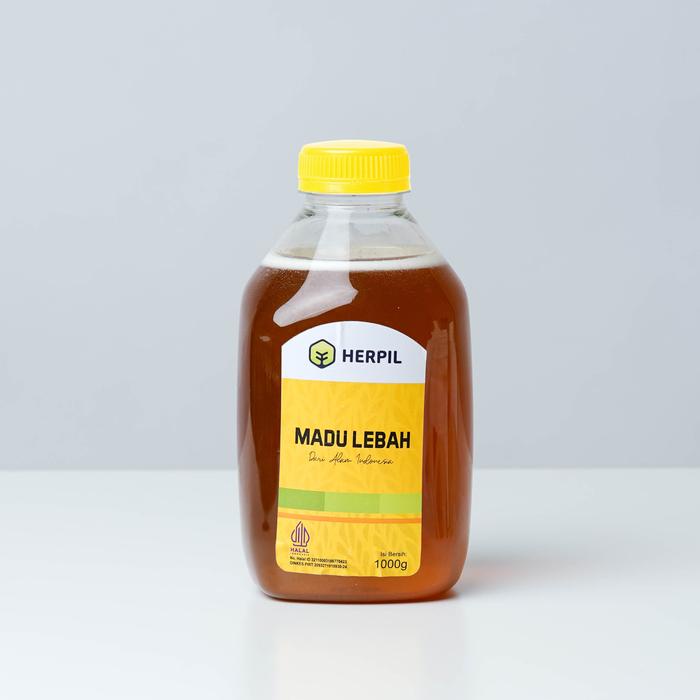 

BARANG TERLARIS [GRATIS SENDOK KAYU] HERPIL MADU LEBAH - Madu Asli Murni Nektar Multiflora 1 Kg