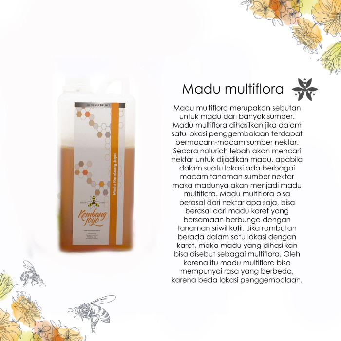 

BARANG TERLARIS Madu Multiflora 1 Kg