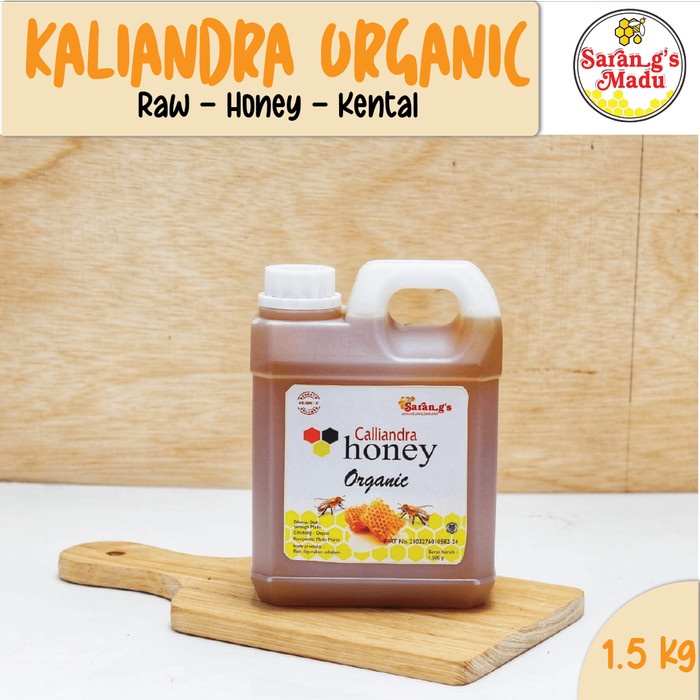 

BARANG TERLARIS Madu Kaliandra Murni 1.5kg "Kental