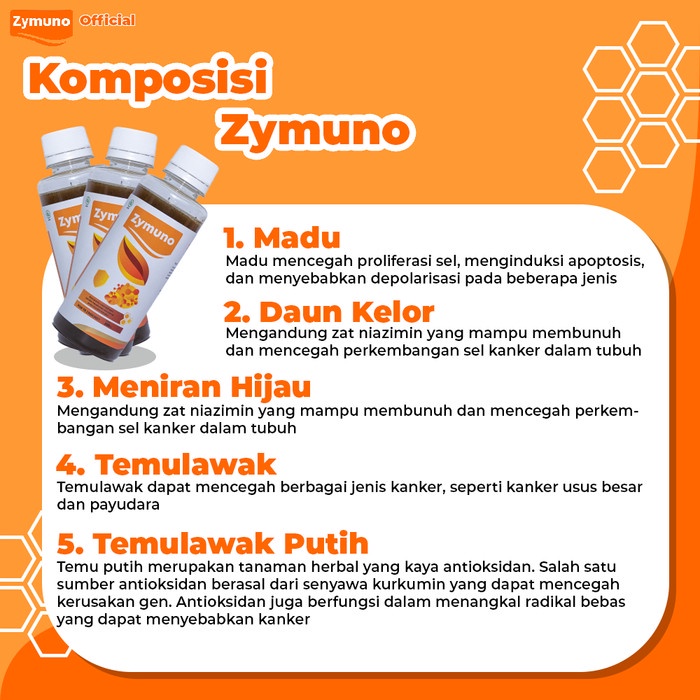 

BARANG TERLARIS ZYMUNO Imunoterapi Herbal Daya Tahan Tubuh