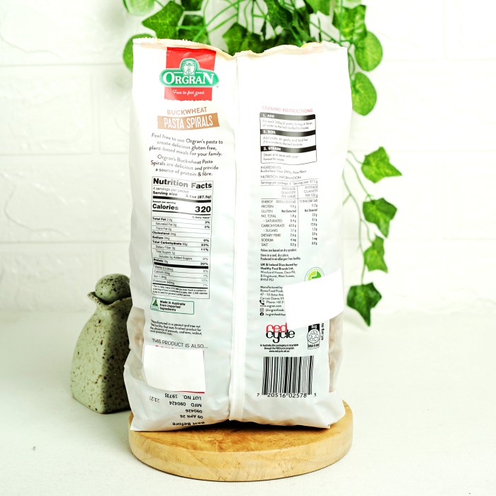 

SALE !!! ORGRAN GLUTEN FREE BUCKWHEAT PASTA SPIRAL 350GR READYY