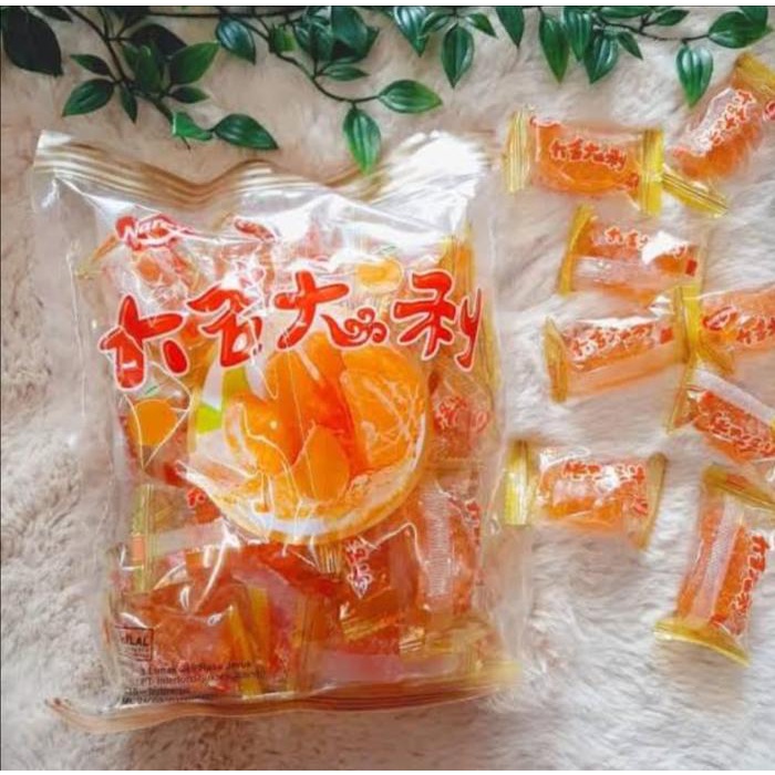 

NARAYA Candy Permen Jelly Permen Lunak Rasa Jeruk Mandarin 500g Halal