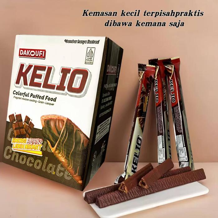 

Batang cokelat panjang dengan sudut cokelat/kue kering berbentuk seqitiga/makanan ringan/lapisan