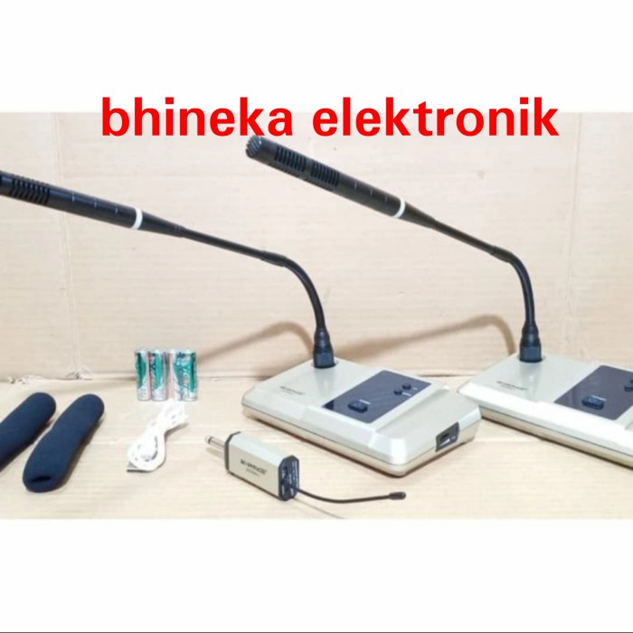 mic wireless beyermic DSC8000-2 / dsc-8000-2 mic meja mic conference