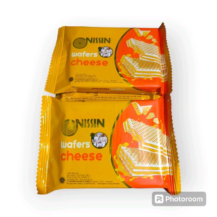 

Wafers Nissin 40 Pcs Chocolate dan Cheese keju Camilan Cokelat keju Food Snack Food