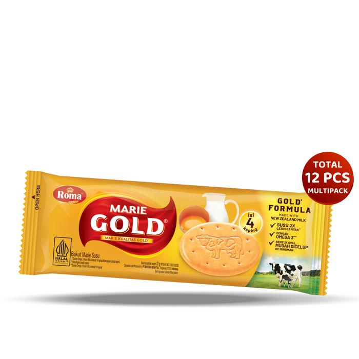 

Paket 2 Roma Marie Gold Double Milk 6's