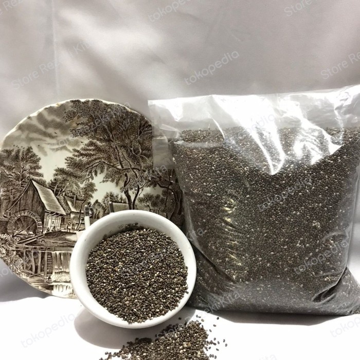 

SALE !!! CHIA SEED 500 GRAM / CHIA SEED ORGANIK READYY