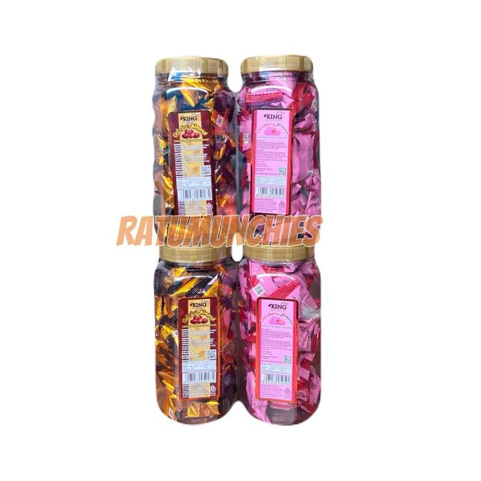 

Coklat Almond + Chocoberry Almond d'KING: Sensasi Rasa yang Sempurna" 1 DUS ISI 160 PCS