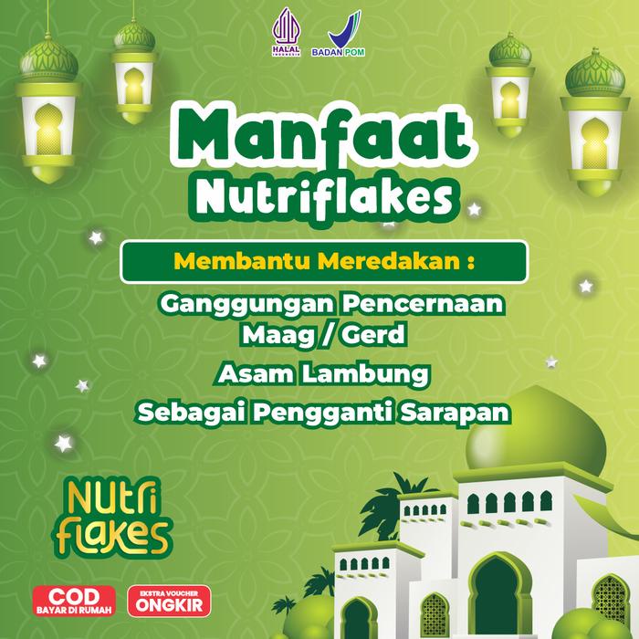 

Diskon Sereal Umbi Garut - Nutriflakes - Paket 2 Box - Bantu Masalah Maag Packing Aman
