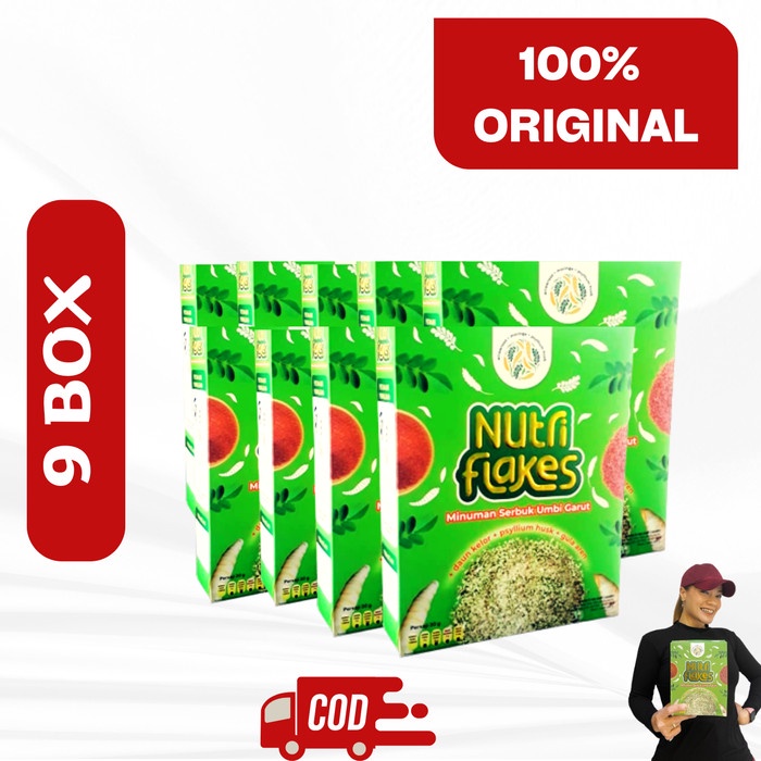 

Promo Nutriflakes Sereal Asam Lambung 9 Box Cod