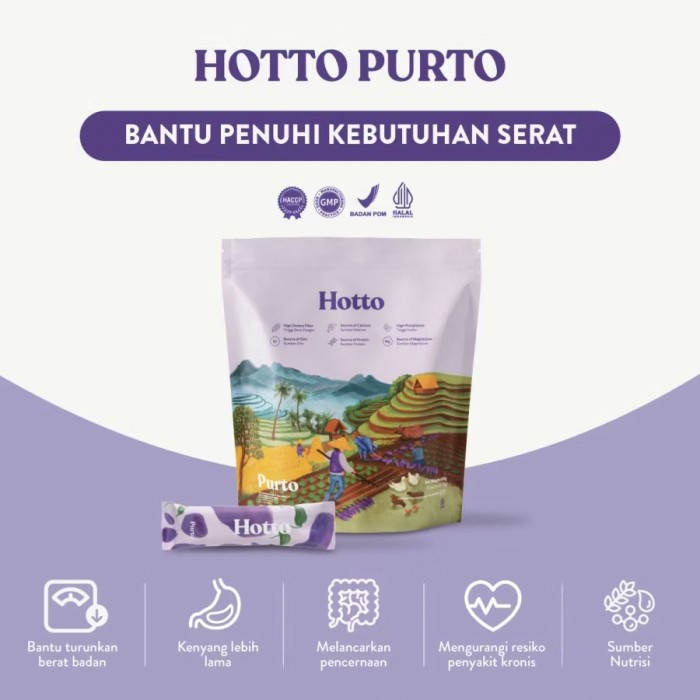 

Promo Hotto Purto Oat 1 Pouch Isi 16 Sachets (Most Saving) Packing Aman