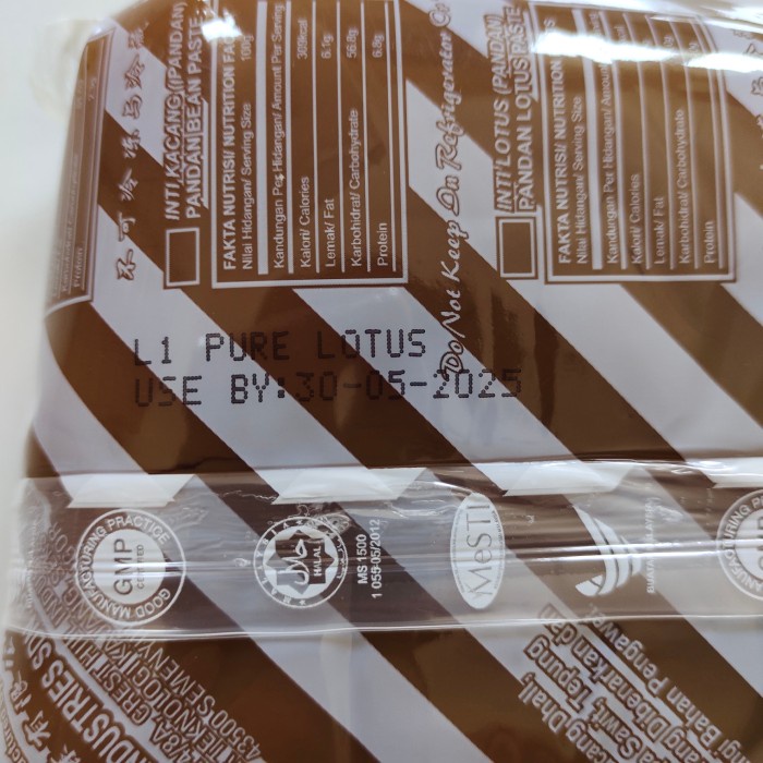 

Promo Trans Filling Isian Mooncake Pure Lotus Cod