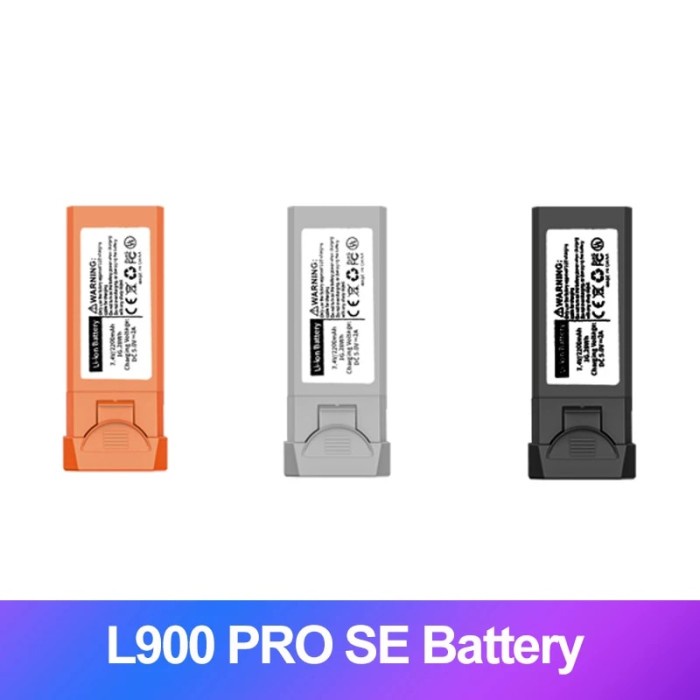 L900 PRO SE Drone Battery 7.4V 2200mAh For L900 PRO SE 4K GPS Drone