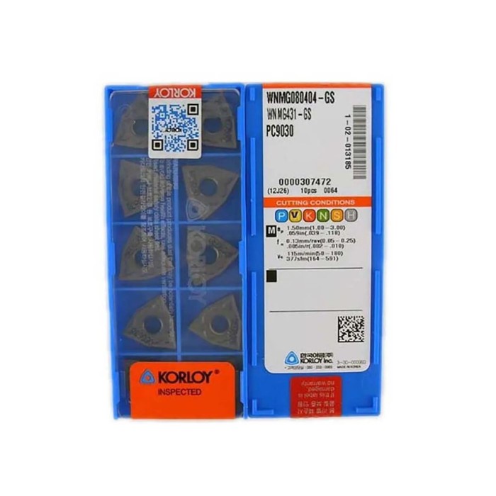 KORLOY 100% Original WNMG060404 WNMG060408 WNMG080404 WNMG080408