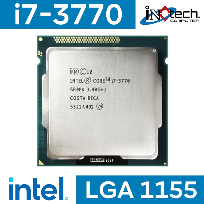 Processor Intel Core i7 3770 tray Socket 1155 Ivy Bridge Gen 3 Ci7