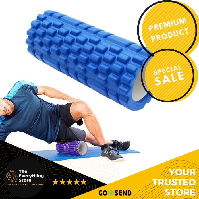 ORTHOPLUS ALAT TERAPI PAHA , PINGGANG , KAKI ROLLER YOGA