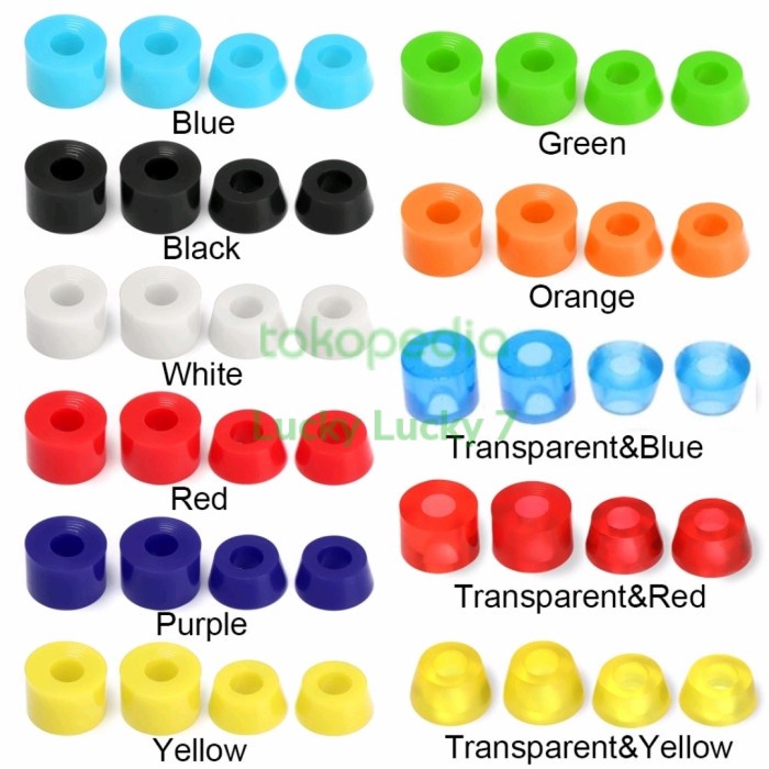 Baru Bushing As Roda Skateboard Karet Bushing Skateboard Longboard