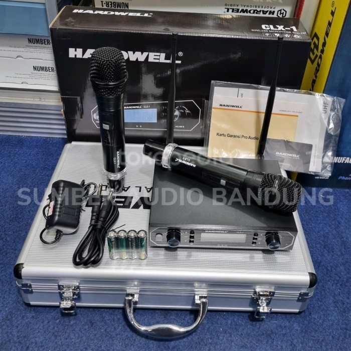 Mic Wireless Hardwell CLX 1, Mic Hardwell Clx1, Mic CLX 1, MIC CLX-1