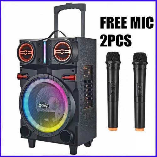 Speaker Portable GMC 897U Mic Wireless