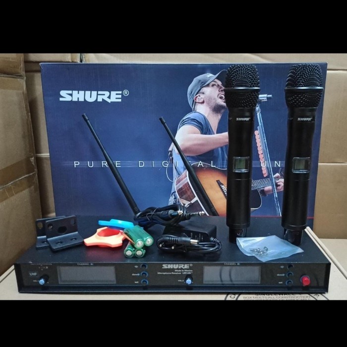 MIC WIRELESS UR 12D UR12D HANDHELD MICROPHONE