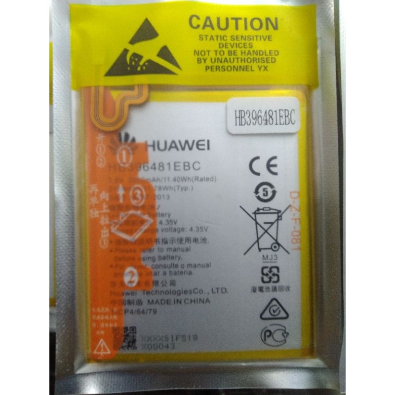 Huawe Hb396481Ecb Original 100% Genuine Battery Batre Baterai Huawe Honor 5X 5A 6 Y6Ii Cam-L21