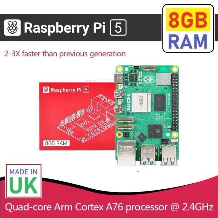 TERMURAH RASPBERRY PI 5 - 8GB RAM