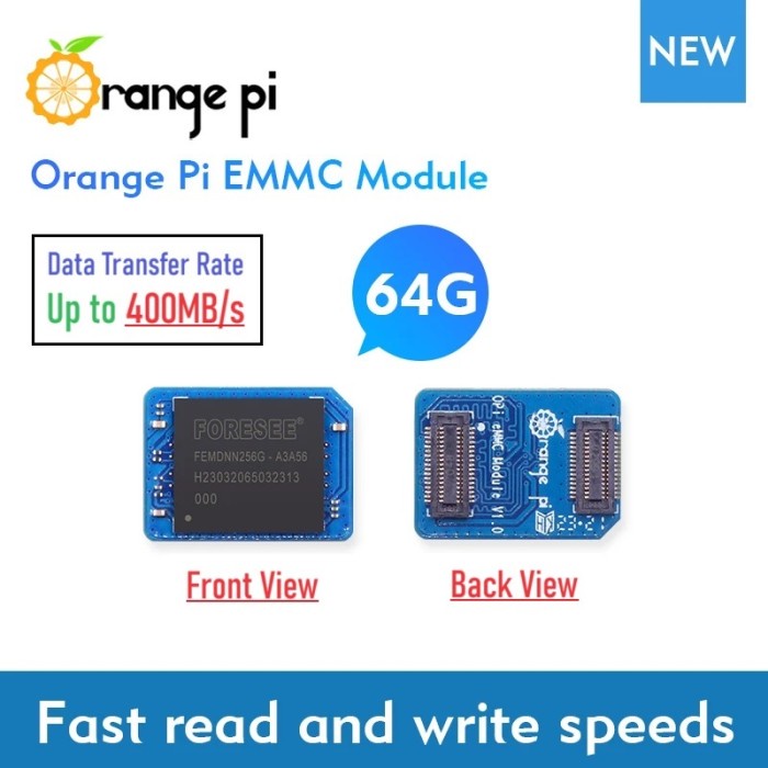 TERMURAH ORANGE PI EMMC MODULE - 64GB