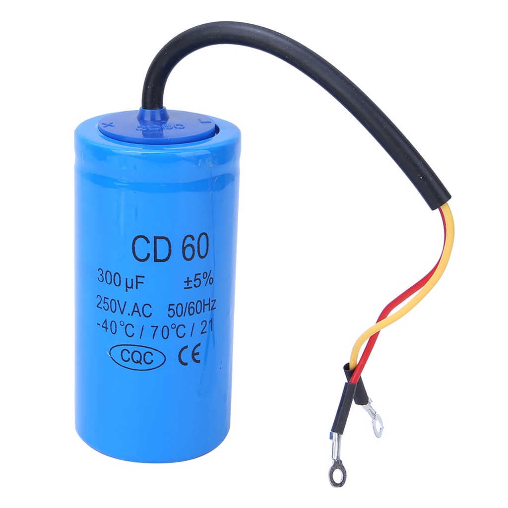 CD60 250V 300uf Switching Capacitor Explosion-Proof Household Appliances Accessory Capacitor Motor C