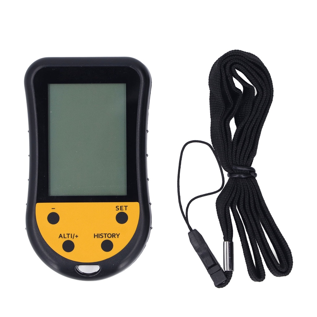 Digital Altimeter Multifunctional LCD Backlit Display Portable Altimeter Barometer Thermometer Multi
