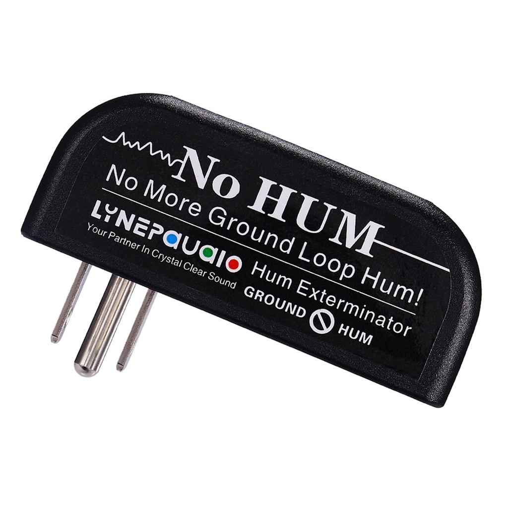 LYNEPAUAIO Buzz Eliminator AC Ground Loop Noise Eliminator Plug-In AC Buzz Killer Hum Eliminator Noi