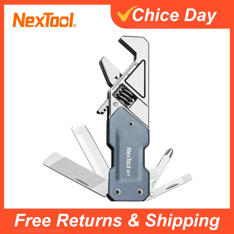 Nextool Multi-functional Wrench Multi-tool Portable Folding Knife Tools Adjustable Spanner Screwdriv