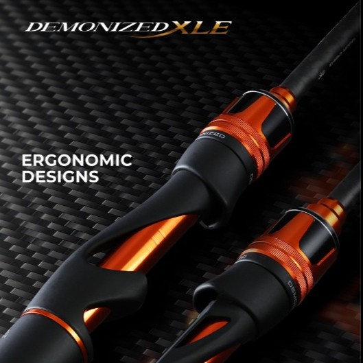 EUPRO JORAN SPINNING & BAITCASTING DEMONIZED XLE 168CM - 198CM CARBON