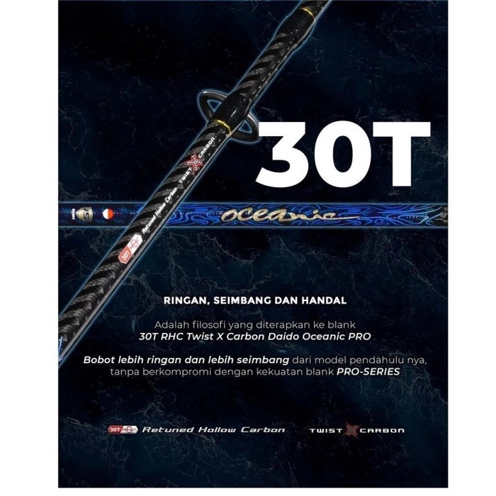 DAIDO OCEANIC PRO SERIES FUJI JORAN PANCING LAUT CARBON