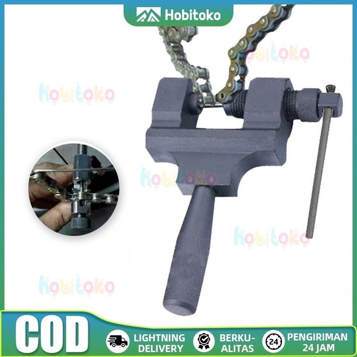 Pemotong rantai portabel Pemotong rantai sepeda motor besar Alat pemotong rantai sepeda motor