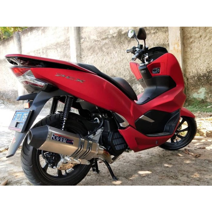 Knalpot Full System TT Formula Honda PCX 160 OVER Racing Asia Webike