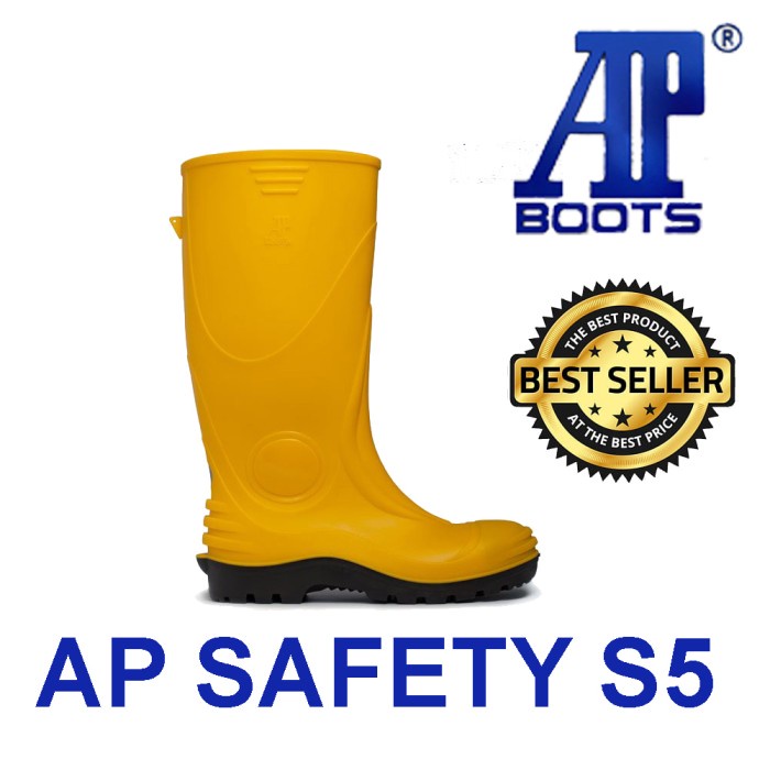 Sepatu Boots AP Safety S5 Kuning