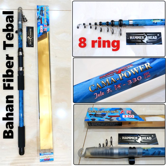 Joran Antena Hammerhead Cama Power 330 CM