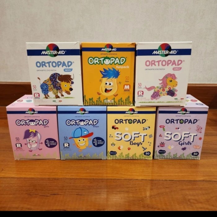 TERLARIS TERMURAH - Ortopad Eye Patch Terapi Mata Juling / Malas