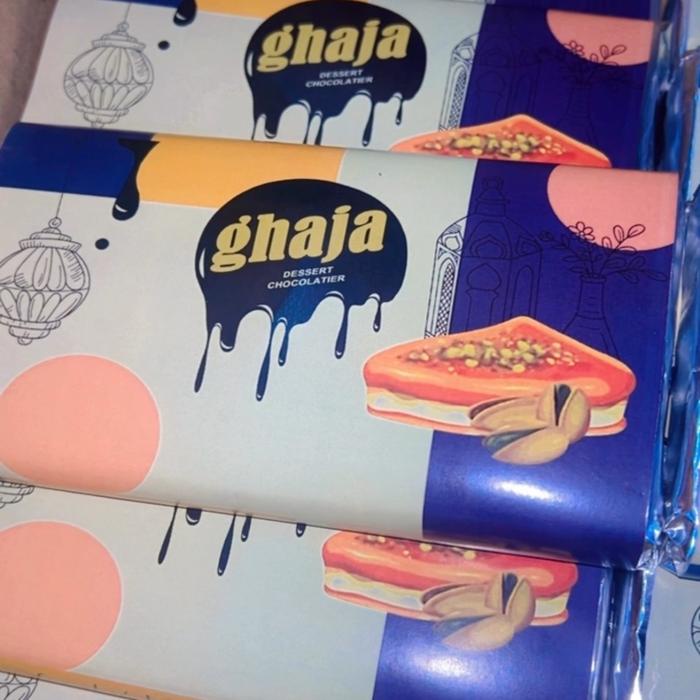 

Coklat Dubai local ghaja dengan Isian Kacang Pistachio - Cokelat Gurih dan Manis - Food, Chocolate