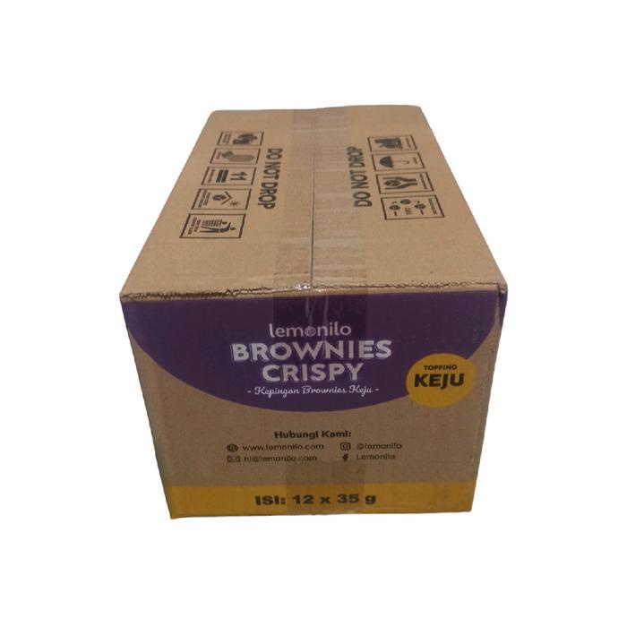 

LEMONILO BROWNIES CRISPY 1 KARTON ISI 12pcs