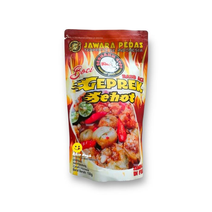 

Bundling 3 Bungkus Boci Sehot varian Baso Aci Premium, Baso Aci Geprek, Baso Aci Tulang Rangu