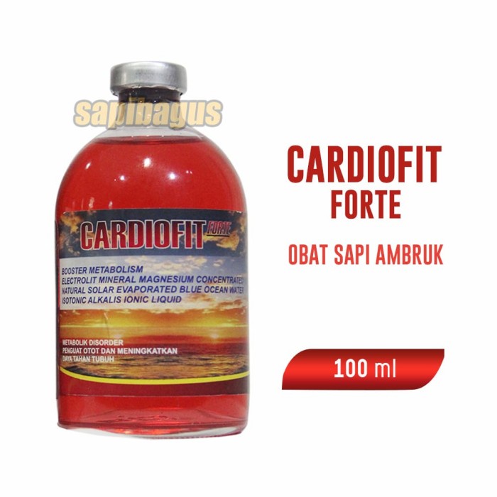 Cuci Gudang Cardiofit Forte Vitamin Sapi (Injection)